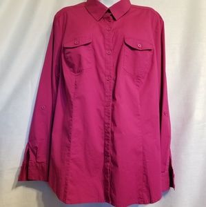 Style & Co. Button down top, size 20W